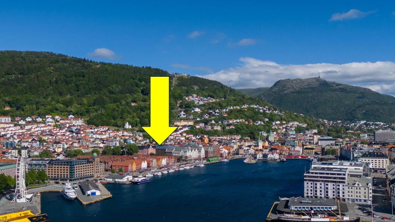 Bryggen // Floyen Living Apartment Bergen Ngoại thất bức ảnh