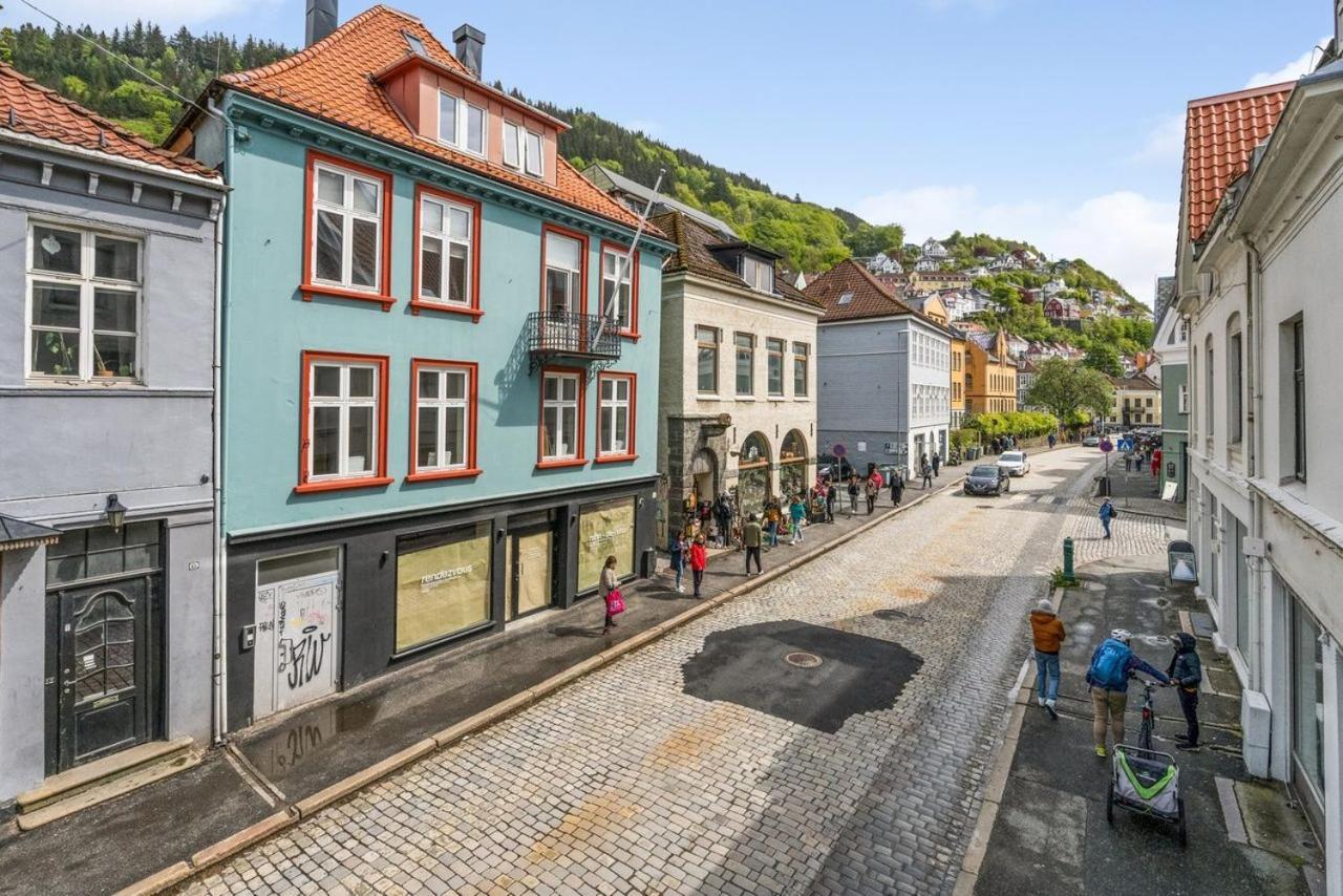 Bryggen // Floyen Living Apartment Bergen Ngoại thất bức ảnh