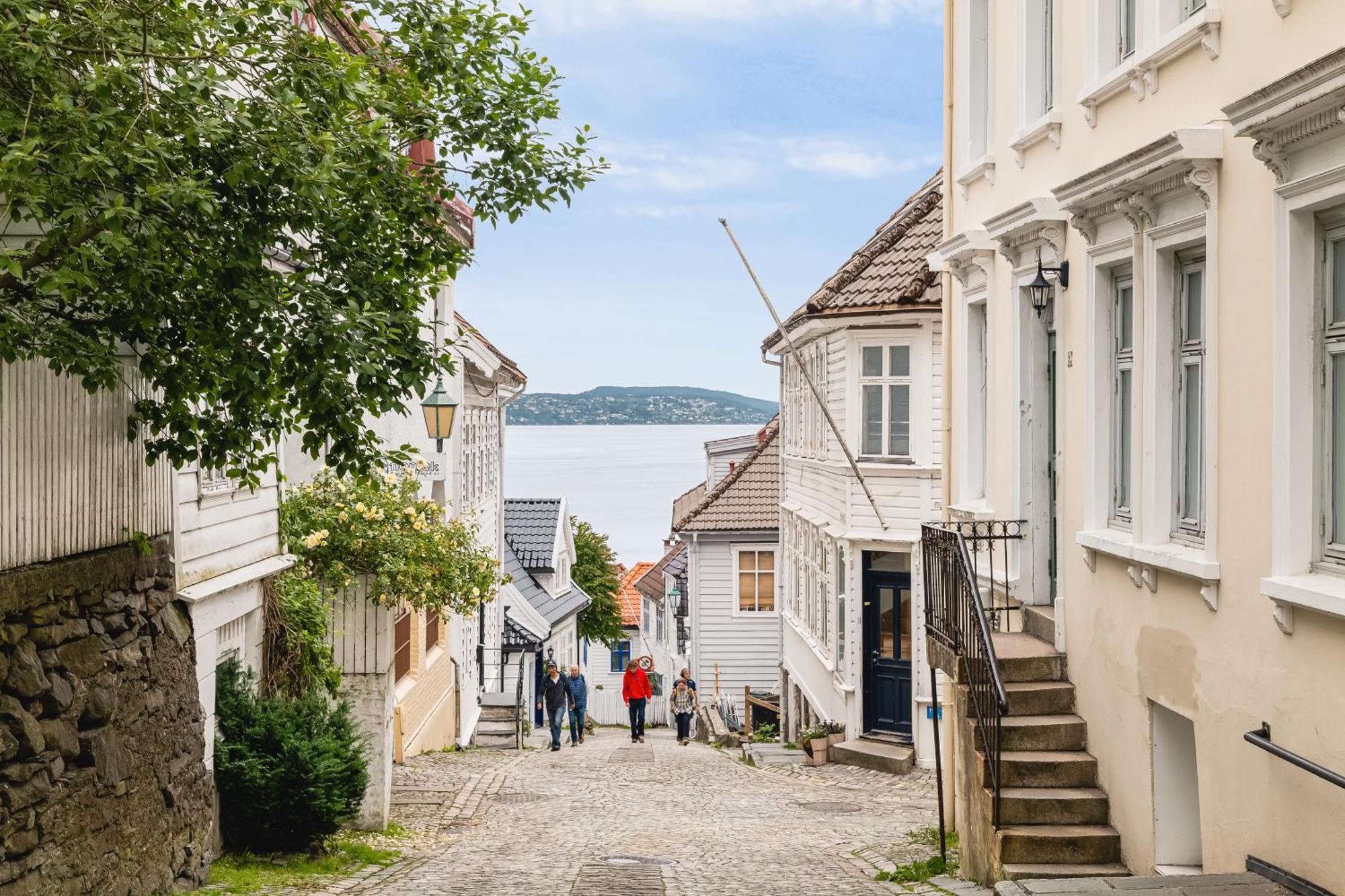 Bryggen // Floyen Living Apartment Bergen Ngoại thất bức ảnh
