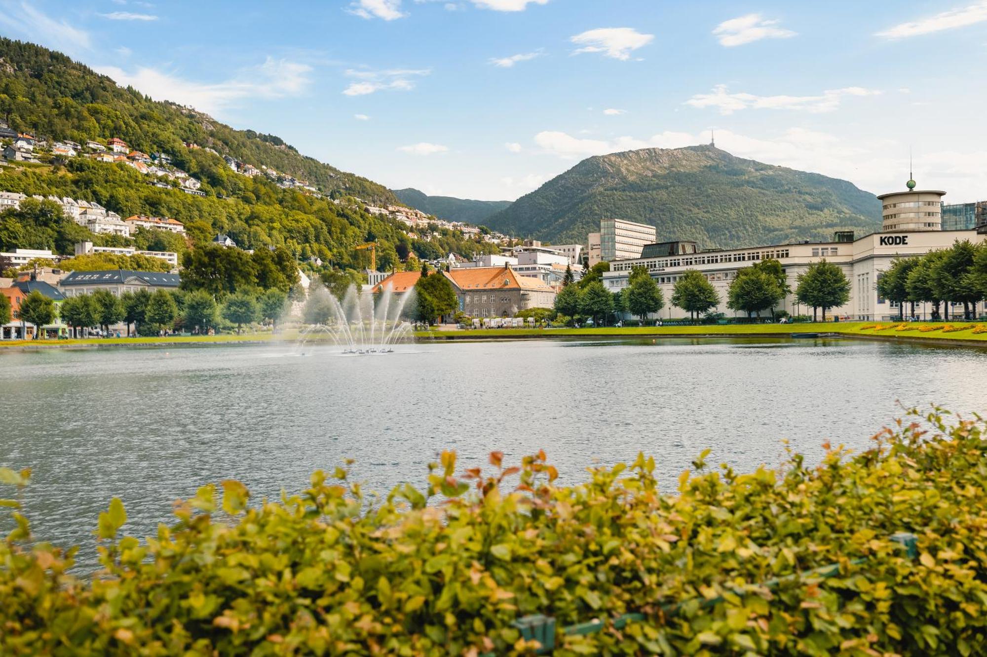 Bryggen // Floyen Living Apartment Bergen Ngoại thất bức ảnh