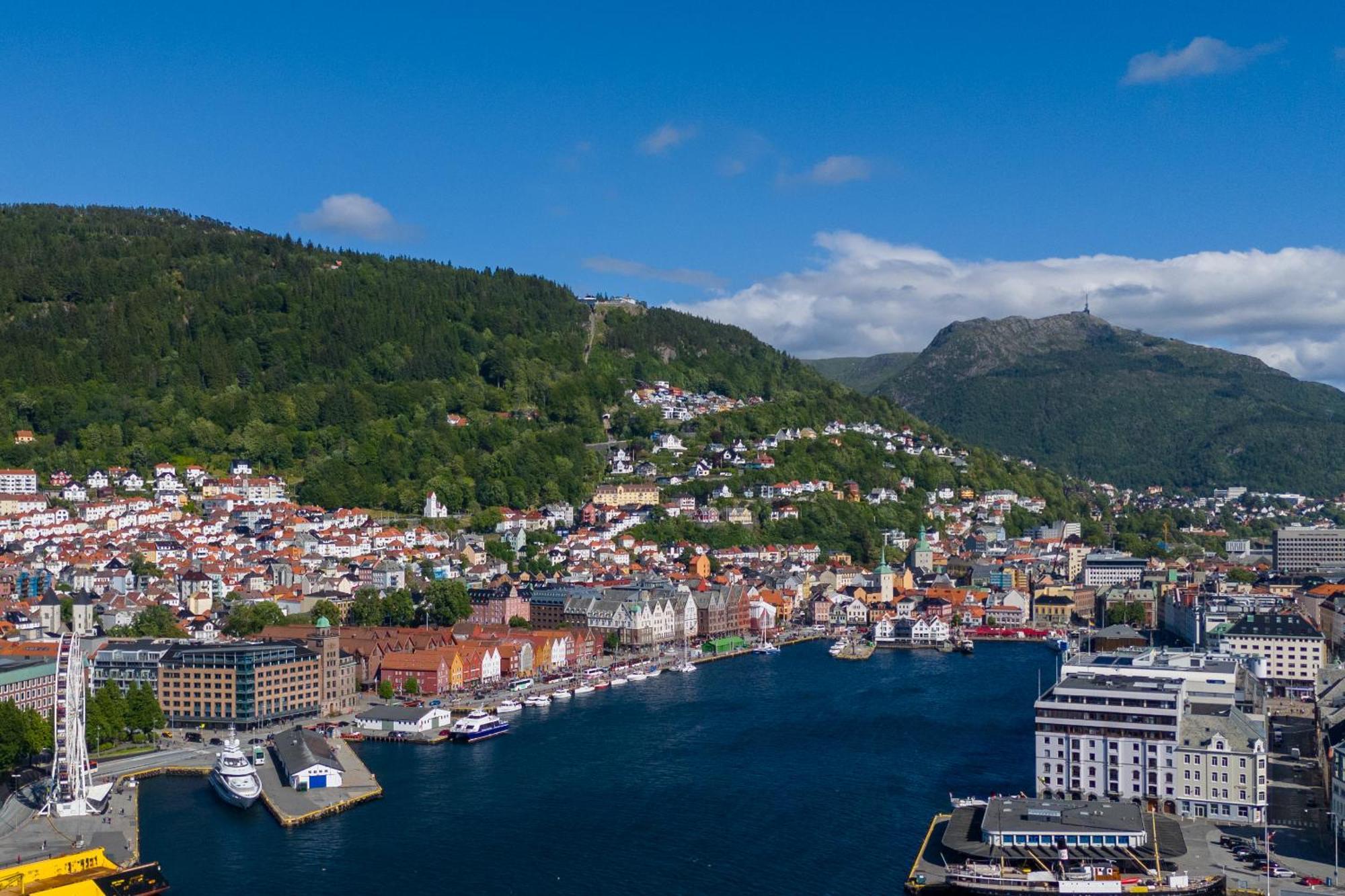Bryggen // Floyen Living Apartment Bergen Ngoại thất bức ảnh