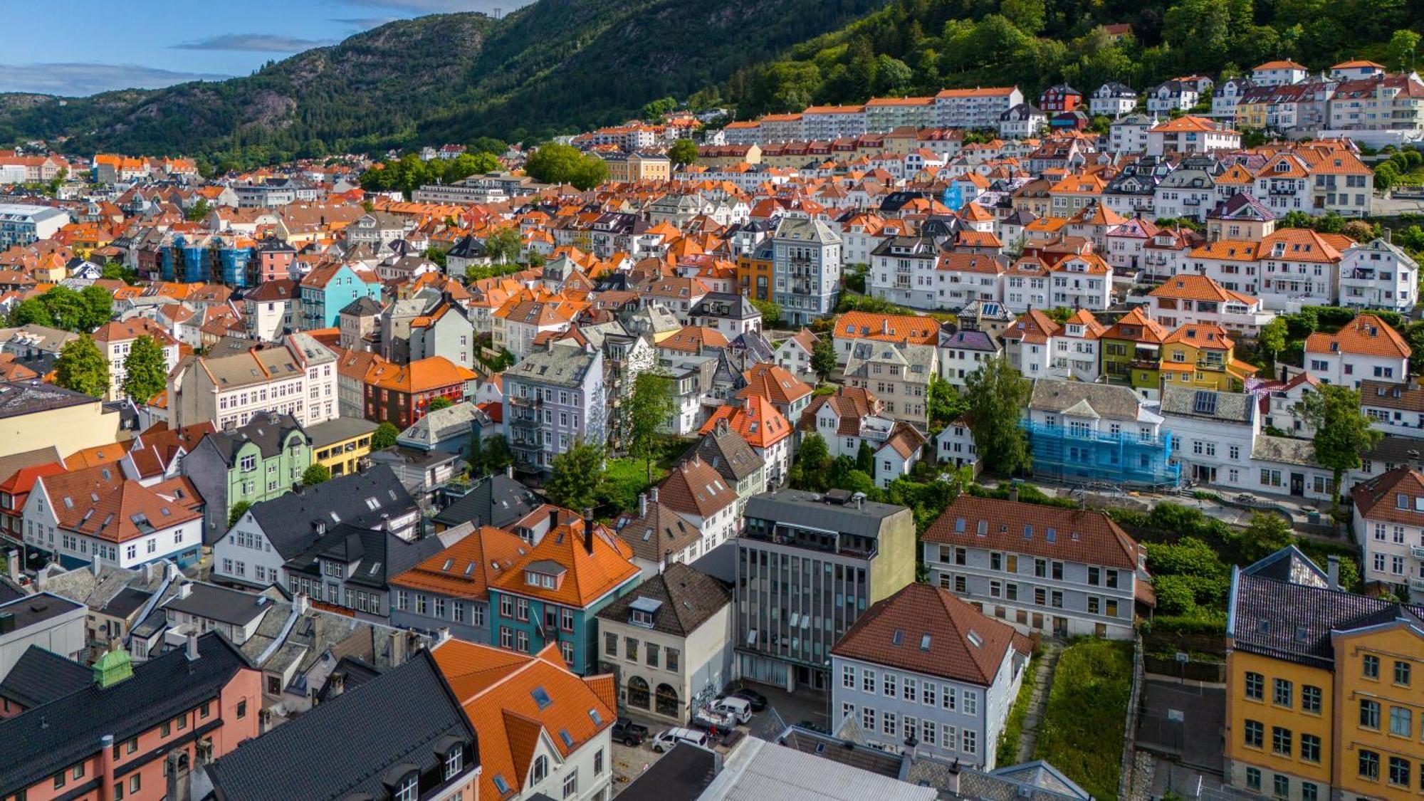 Bryggen // Floyen Living Apartment Bergen Ngoại thất bức ảnh